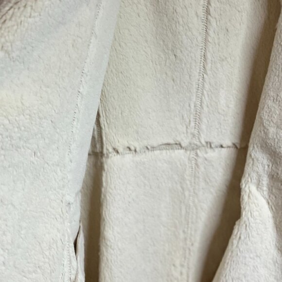 Eliza J Faux Shearling Long Vest Size L - Picture 4 of 12